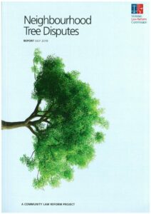 Cover of the Neighbourhood Tree Disputes report
